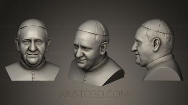 Busts and bas-reliefs of famous people (BUSTC_0497) 3D model for CNC machine